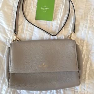 Kate Spade Gray Crossbody Bag